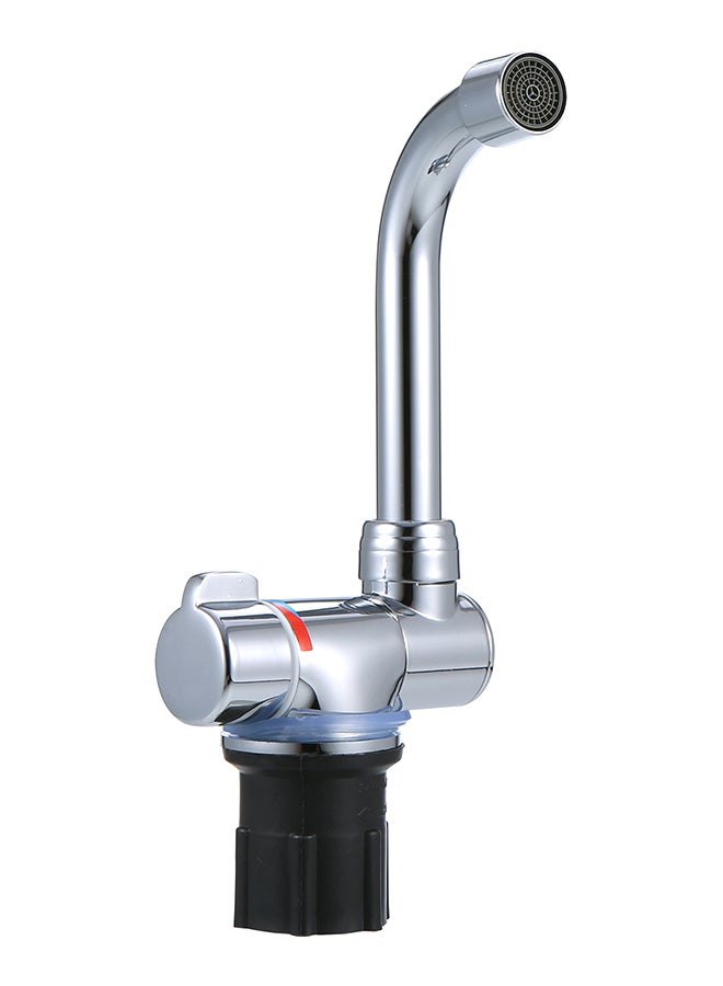 Foldable Kitchen Faucet Silver 25x7x19cm - Image 1