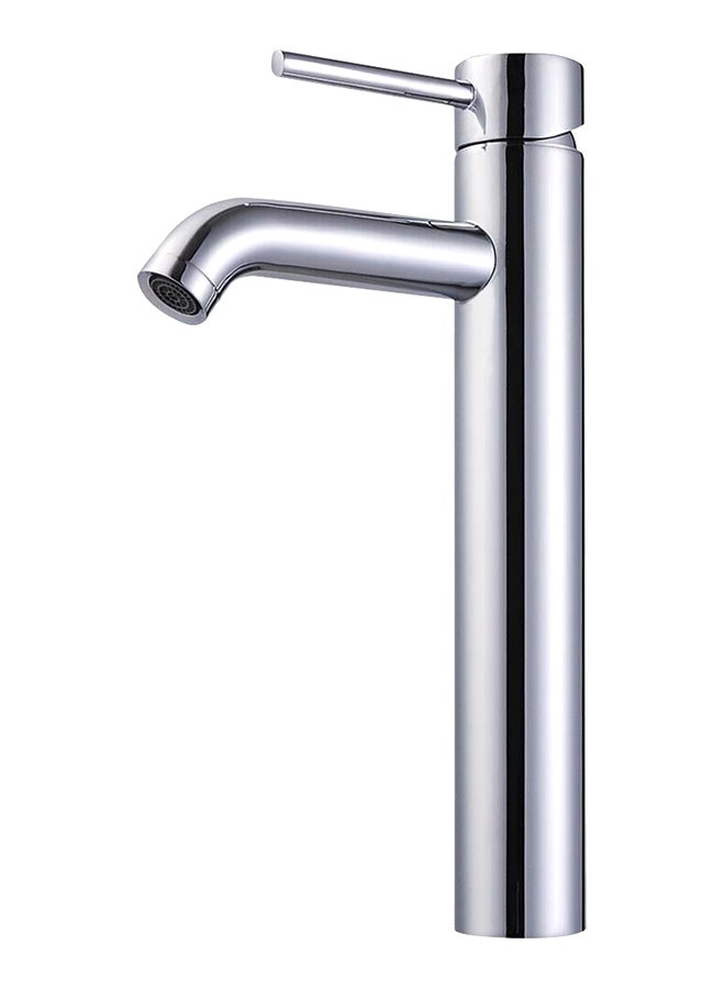 Single Handle Bathroom Faucet Silver 40x7x22cm - Image 1