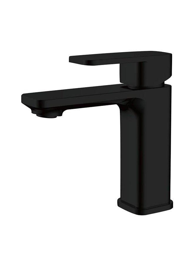 Single Handle Bathroom Faucet Black 23x7.50x21cm