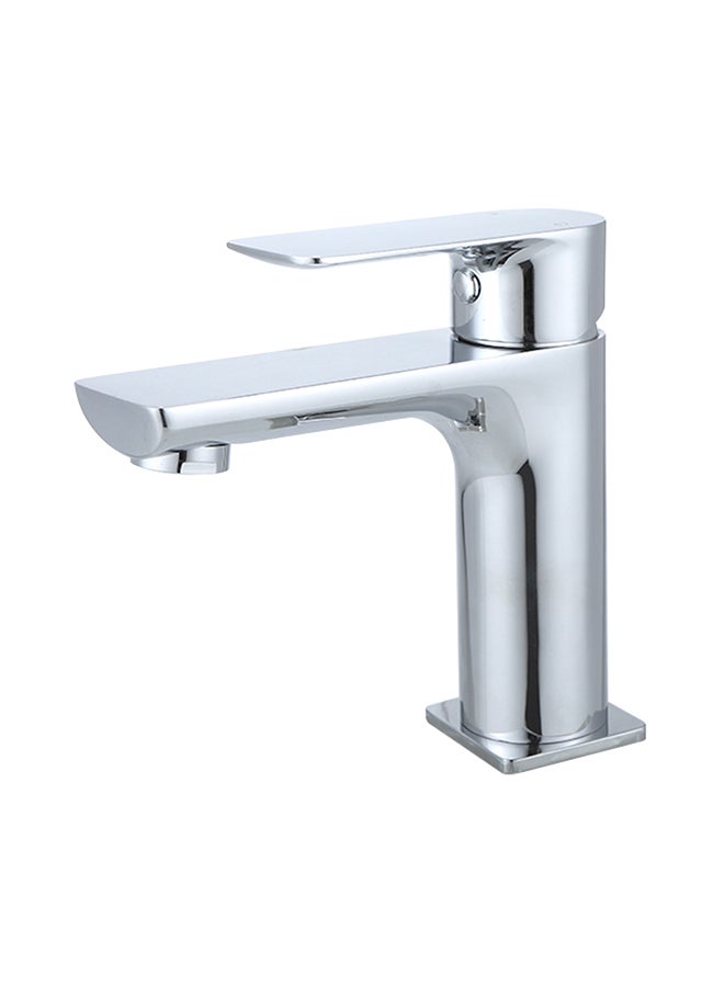 Single Handle Bathroom Faucet Silver 23x7.50x21cm - Image 1