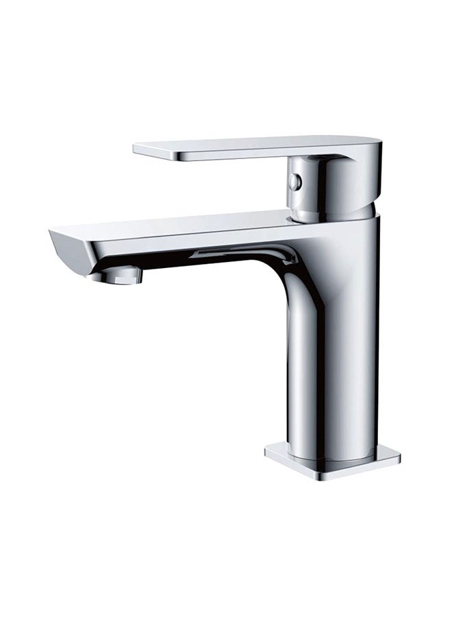 Single Handle Bathroom Faucet Silver 23x7.50x21cm - Image 1