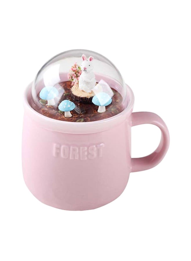 Beauenty Lovely Cute Microlandschaft Mug Pink/Clear  - Image 1
