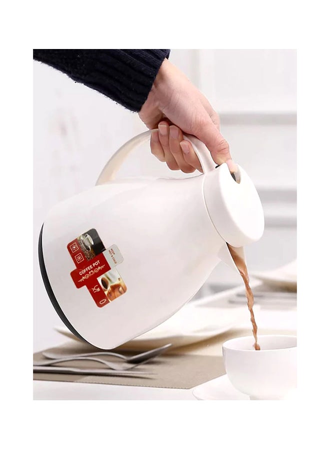 بيوينتي إبريق شاي محمول للمنزل أبيض - Image 2