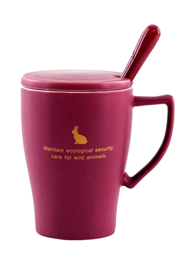 Beauenty 2-Piece Coffee Mug Set Red/Yellow  - Image 1