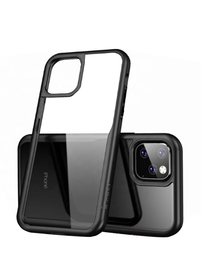 IPAKY Protective Case For iPhone 11 Pro Black/Clear  - Image 1