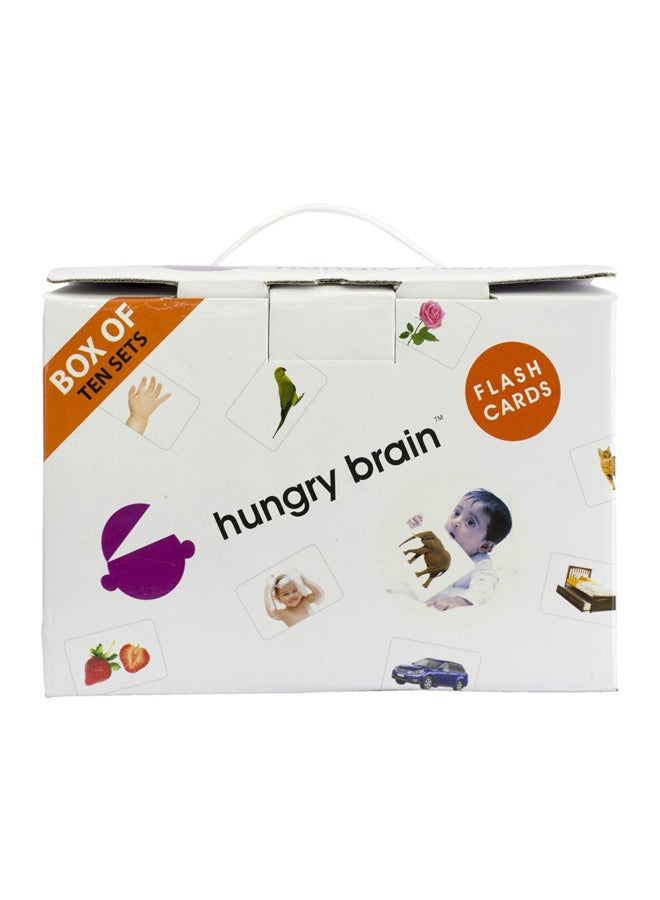 Hungry Brain 10-Piece Picture Flash Card B0765Y3TYX - Image 3