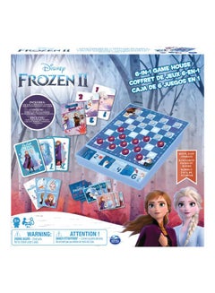 سبن ماستر لعبة لوحية جيم هاوس 6 في 1 بتصميم مستوحى من فيلم "Frozen II" لديزني  - Image 1