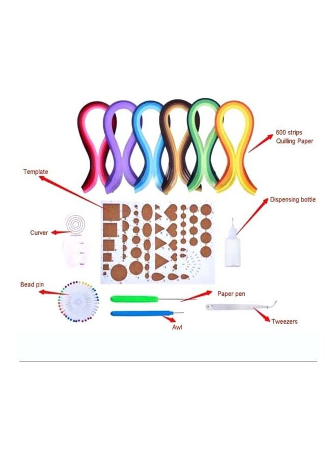 مجموعة الحرف اليدوية لصنع لف الورق من طراز SW522 - Image 2