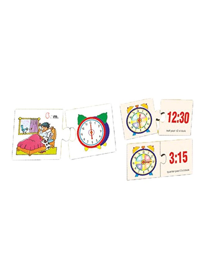 Creative Educational Aids P. Ltd. Fun With Time Jigsaw Puzzle Set CRE0648 - Image 2