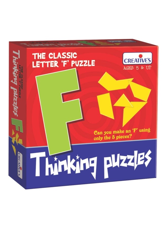 Thinking F Jigsaw Puzzle CRE1035