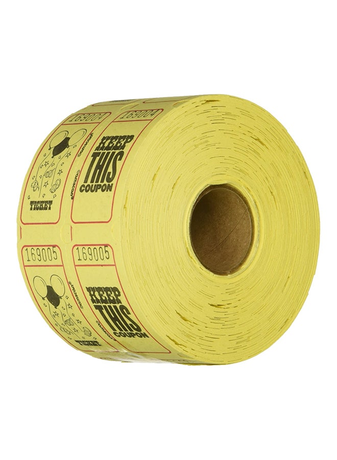Amscan 500-Piece Ticket Roll