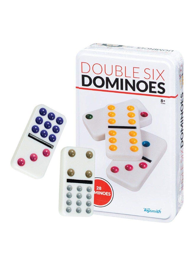 28-Piece Double Six Dot Dominoes