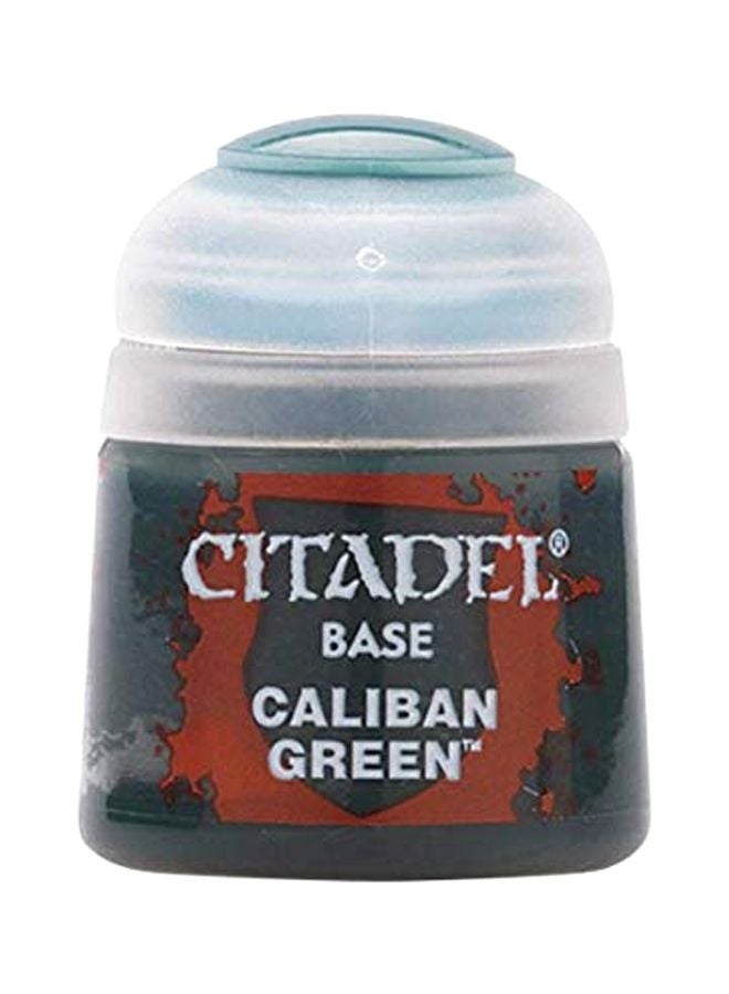 Games Workshop Citadel Base Paint Caliban Green - Image 1