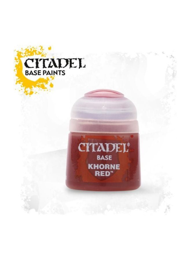 Games Workshop Citadel Base Paint Khorne Red - Image 3