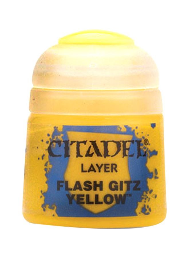 جيمز وورك شوب طلاء سيتاديل أساسي فلاش جيتز أصفر - Image 1