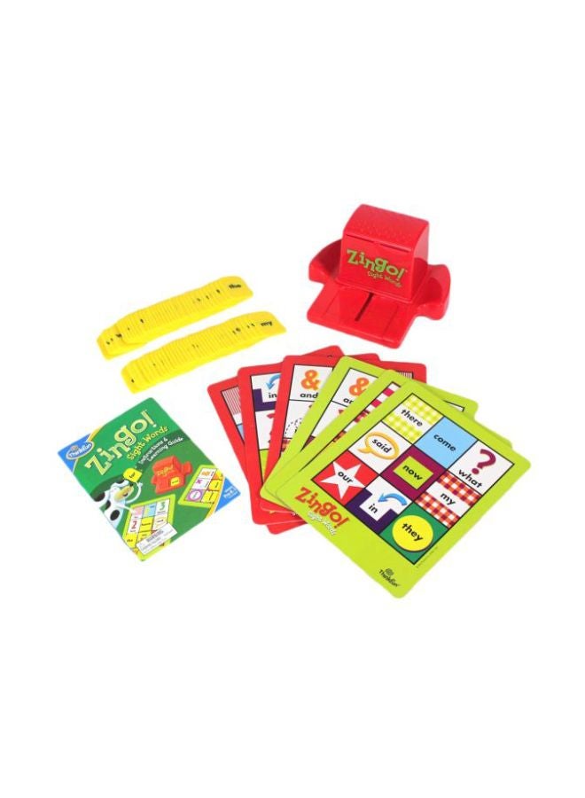 Think Fun Zingo Sight Words Card Games 7704  - Image 2