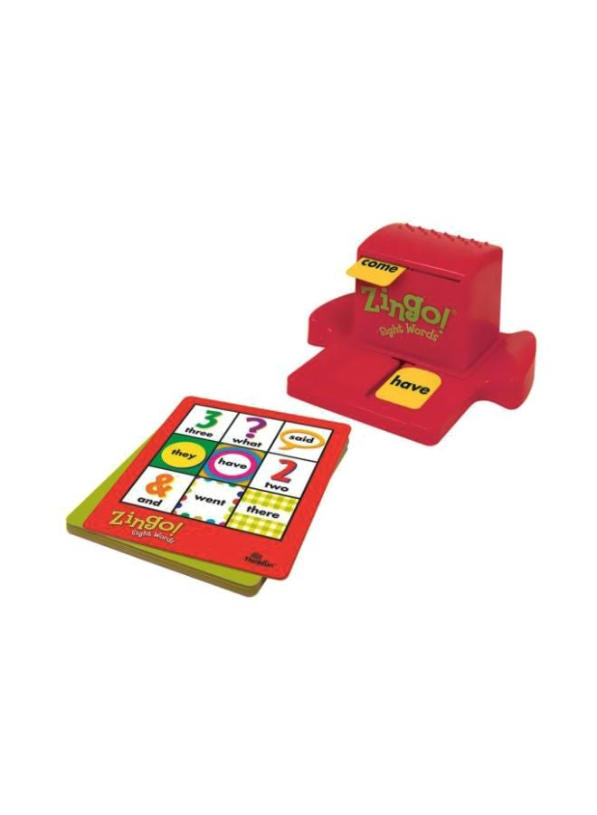 Think Fun Zingo Sight Words Card Games 7704  - Image 3