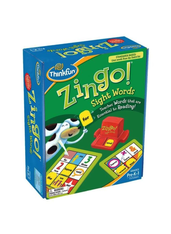 Think Fun Zingo Sight Words Card Games 7704  - Image 5
