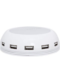 TwinMOS 10-Port 2.0 USB Hub Black/White  - Image 4