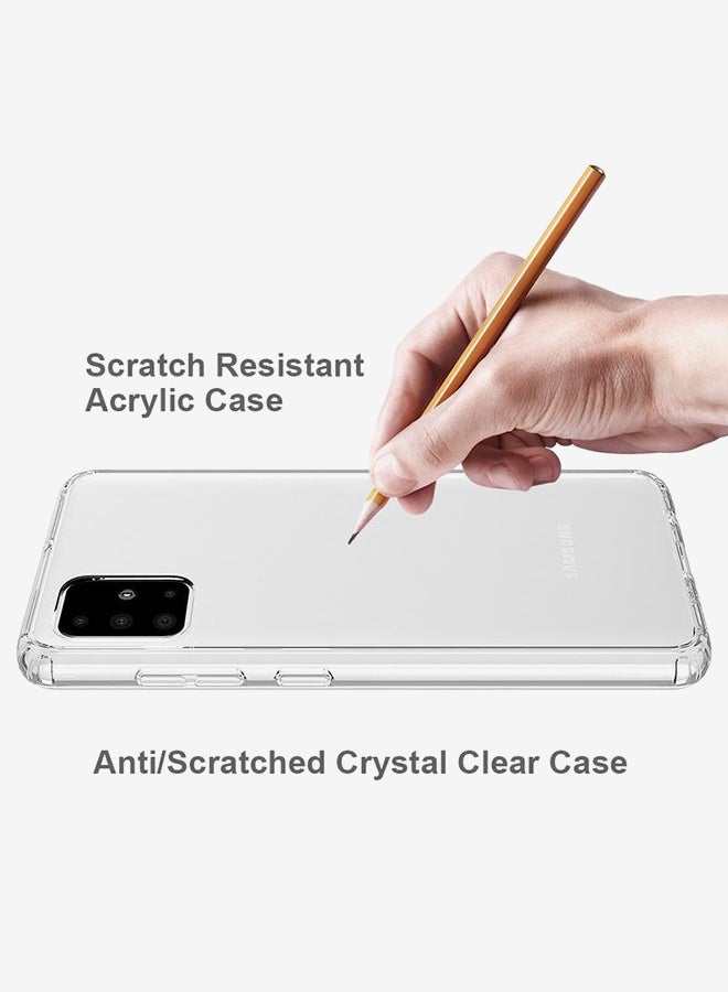 Remson TPU Bumper With Acrylic Case Cover For Samsung Galaxy A51 Clear - Image 3