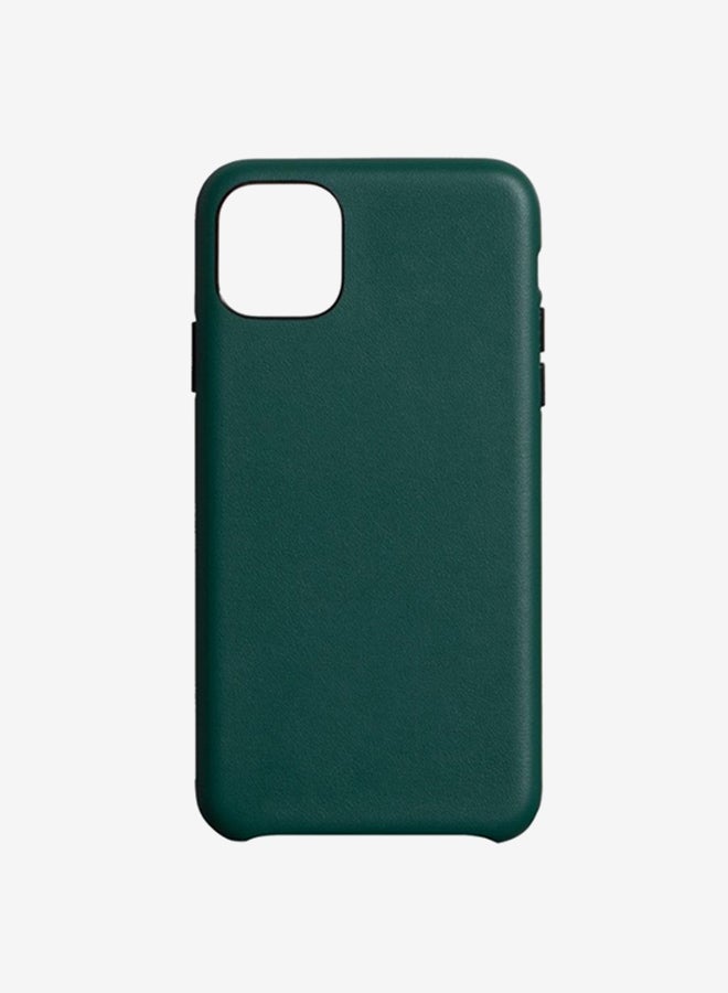 Protective Leather Case Cover For Apple iPhone 11 Pro Green - Image 2