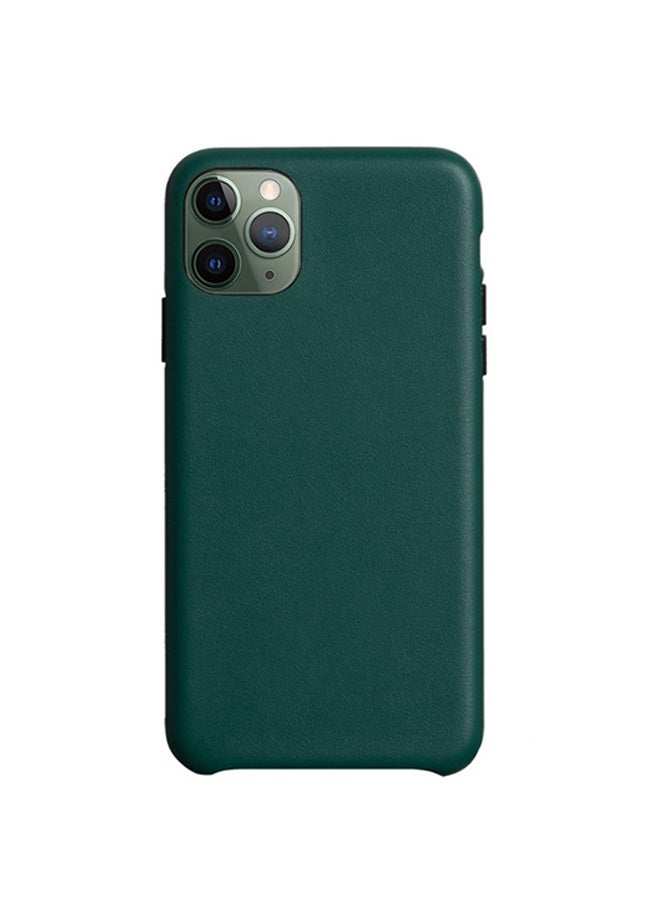 Protective Leather Case Cover For Apple iPhone 11 Pro Green - Image 1