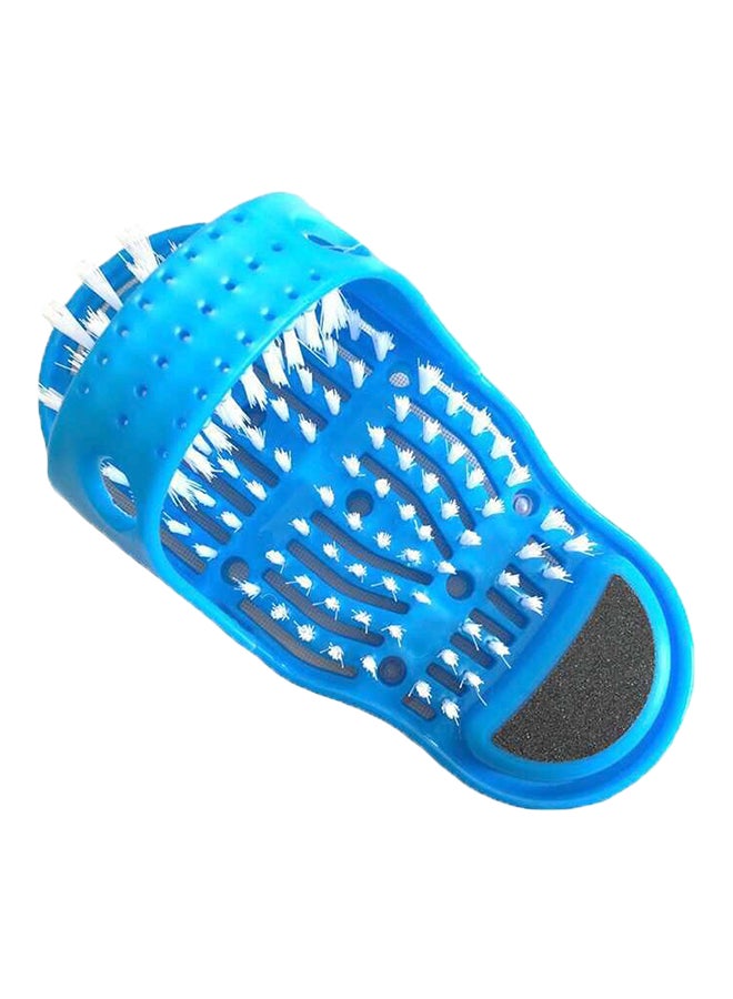 Plastic Foot Cleaner Bath Shoe Blue 28x12x14cm - Image 1