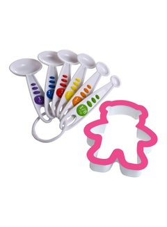 Curious Chef 11-Piece Chef Kit Pink/Green 12.8x12.8x14.8inch  - Image 3