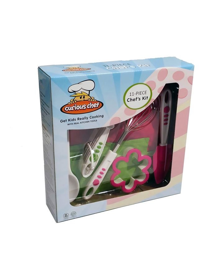 11-Piece Chef Kit Pink/Green 12.8x12.8x14.8inch - v1579245991/N33844303A_6