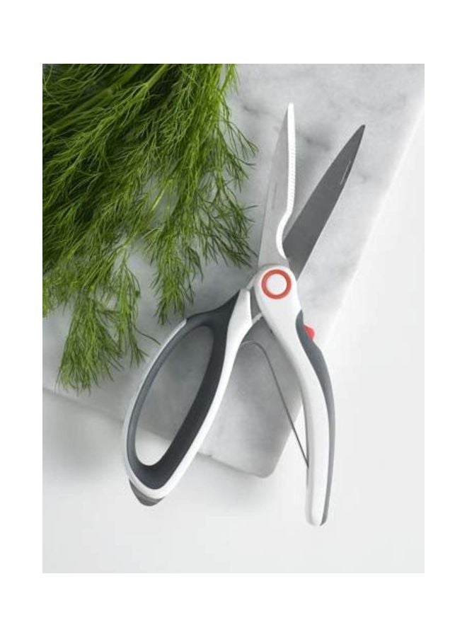 zyliss - Kitchen Cutting Scissor Silver/Black 8.07x7.79x2.44inch - Image 1