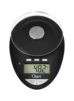Ozeri Digital Kitchen Scale With Removable Glass Platform Black/Clear 8x1.8x6inch  - Image 1