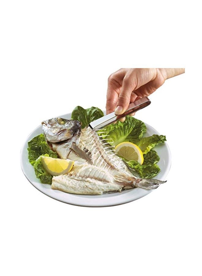 KUCHENPROFI Stainless Steel Fishbone Tweezer Silver 5inch - Image 3