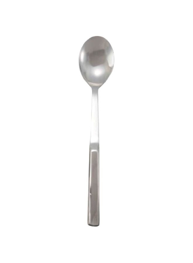 Winco Stainless Steel Solid Serving Spoon Silver 10.25inch 