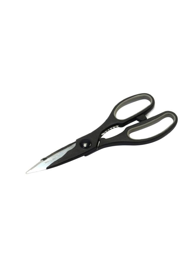 شيف كرافت مقص مطبخ من الستانلس ستيل أسود/فضي 9بوصة