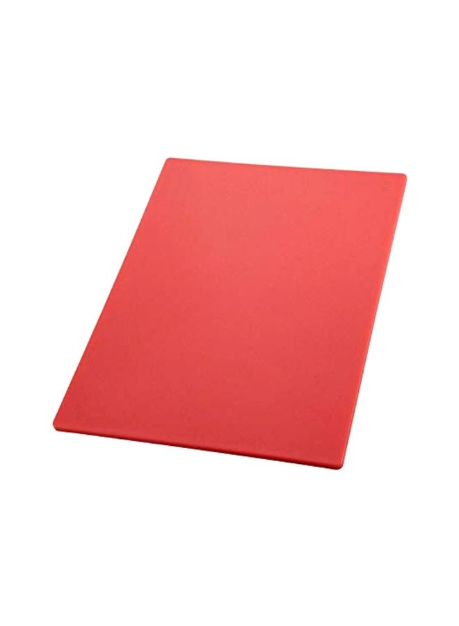 Grooved Cutting Board Red 15x20x0.5inch