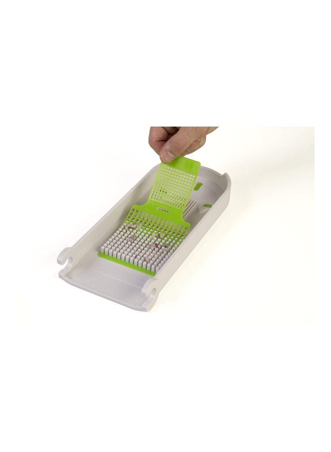 Prepworks from Progressive - Onion And Garlic Chopper With Lid Clear/Green - Image 1