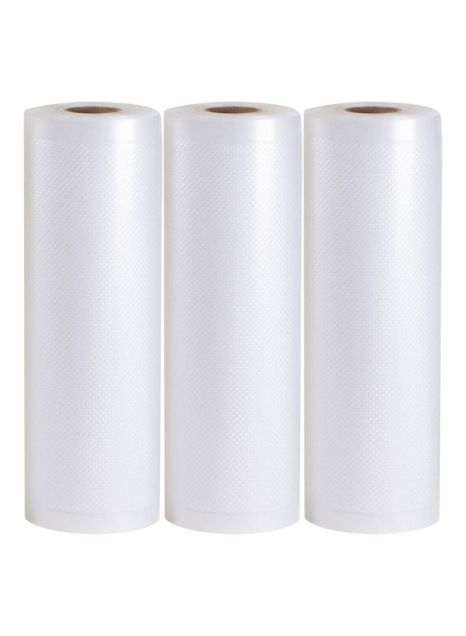 FoodSaver 3-Piece Multilayer Protection Vacuum Seal Roll Set White 20x8inch  - Image 1