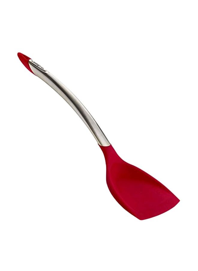 Cuisipro - Silicone Wok Turner Red/Silver 12.5inch - Image 1