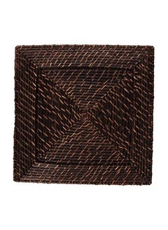 Jay 4-Piece Decorative Plate Brown 13inch  - Image 2