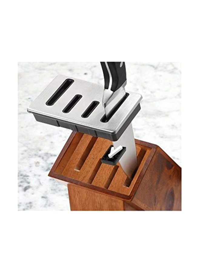 كالفالون طقم سكاكين ذاتية الشحذ مكون من 12 قطعة أسود/ فضي - Image 4