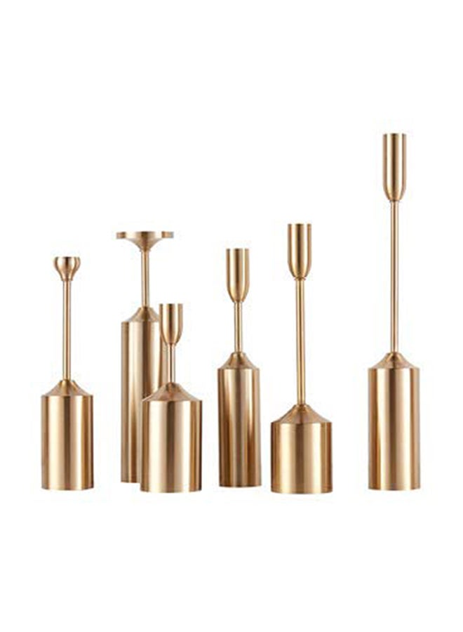 ebarza 6-Piece Candle Stick Rose Gold - Image 1