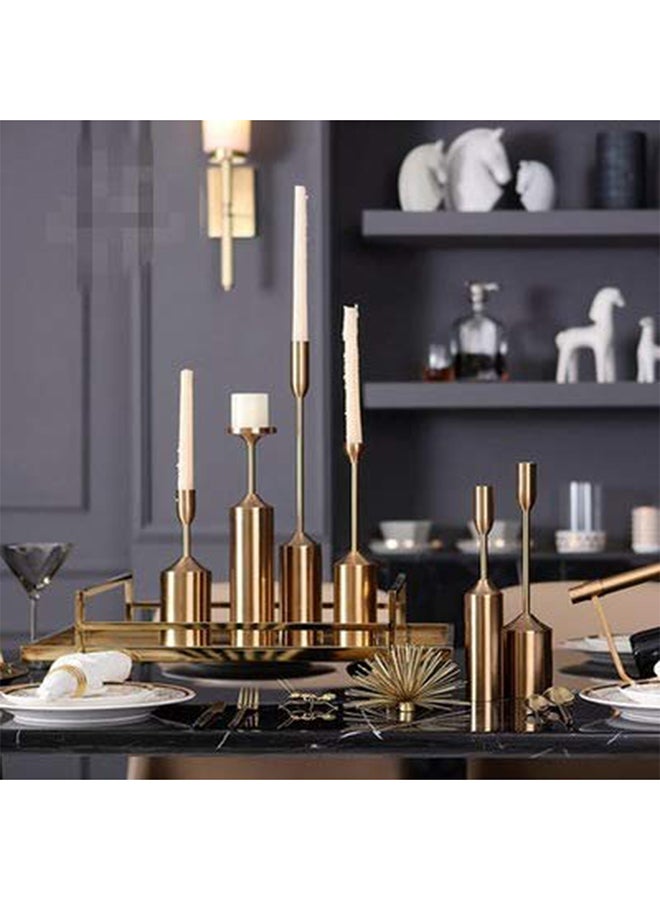 ebarza 6-Piece Candle Stick Rose Gold - Image 2