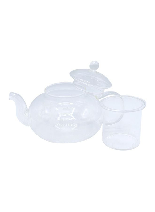 Bin-Shihoun-Abomar Heat Resistant Glass Teapot Clear - Image 2