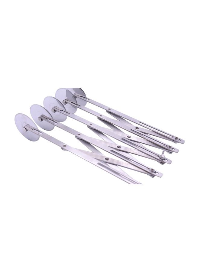 Bin-Shihoun-Abomar - Stainless Steel Pizza Cutter Silver - Image 1