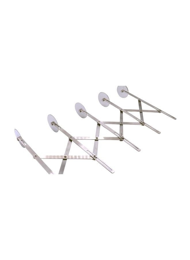 Bin-Shihoun-Abomar - Stainless Steel Pizza Cutter Silver - Image 1