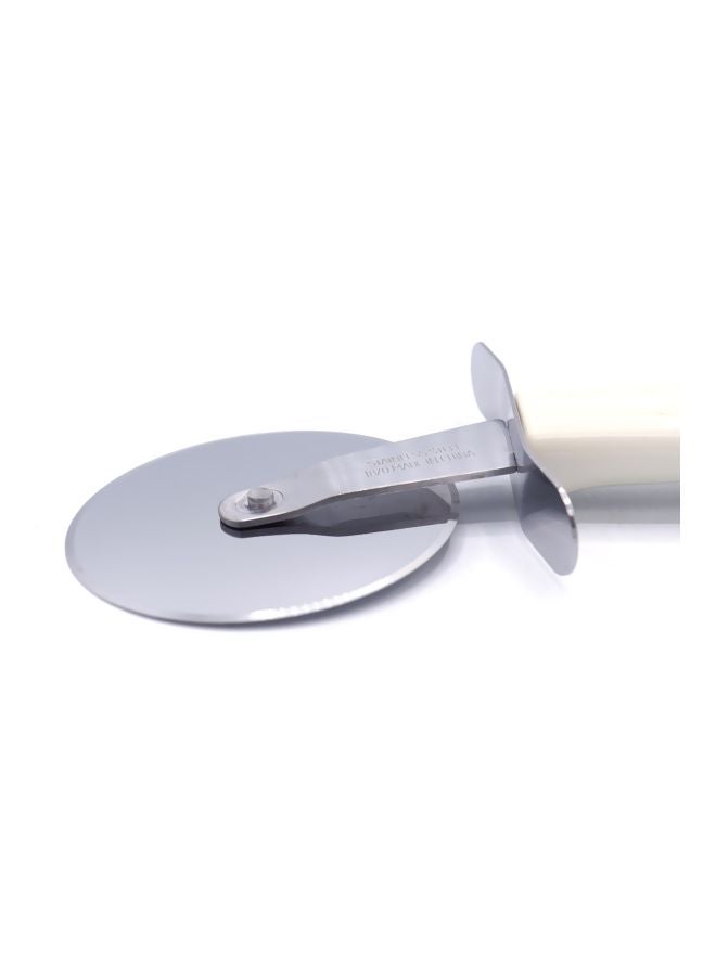 Bin-Shihoun-Abomar Stainless Steel Pizza Cutter white  - Image 2