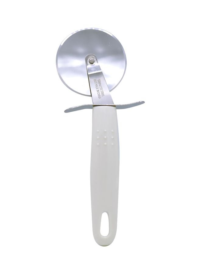 Bin-Shihoun-Abomar Stainless Steel Pizza Cutter white  - Image 1