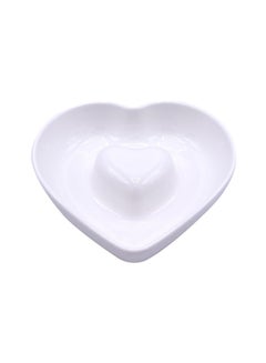 Bin-Shihoun-Abomar Porcelain Heart-shaped Baking Dish White  - Image 1
