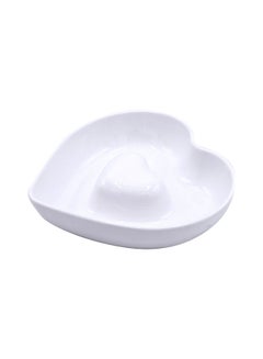 Bin-Shihoun-Abomar Porcelain Heart-shaped Baking Dish White  - Image 2