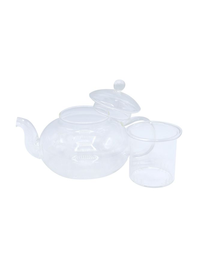 بن شيهون أبوعمر إبريق شاي زجاجي شفاف - Image 2